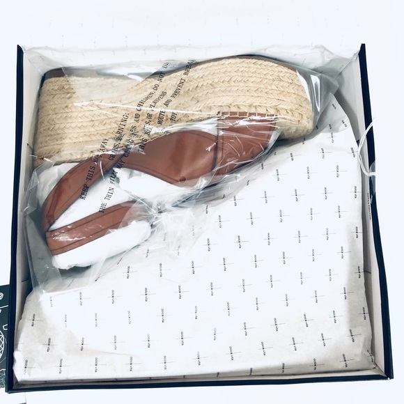 Dolce Vita Carsie Brown Leather Platform Wedge Sandals - Picture 6 of 7